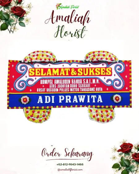 Papan Bunga Ucapan Selamat Yuwono